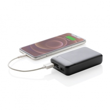 Logotrade reklaamtoote foto: RCS-standardi taaskasutatud plastist 10 000 mAh akupank