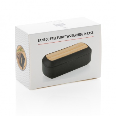 Logotrade ärikingituse foto: Bamboo Free Flow TWS kõrvaklappide ümbris