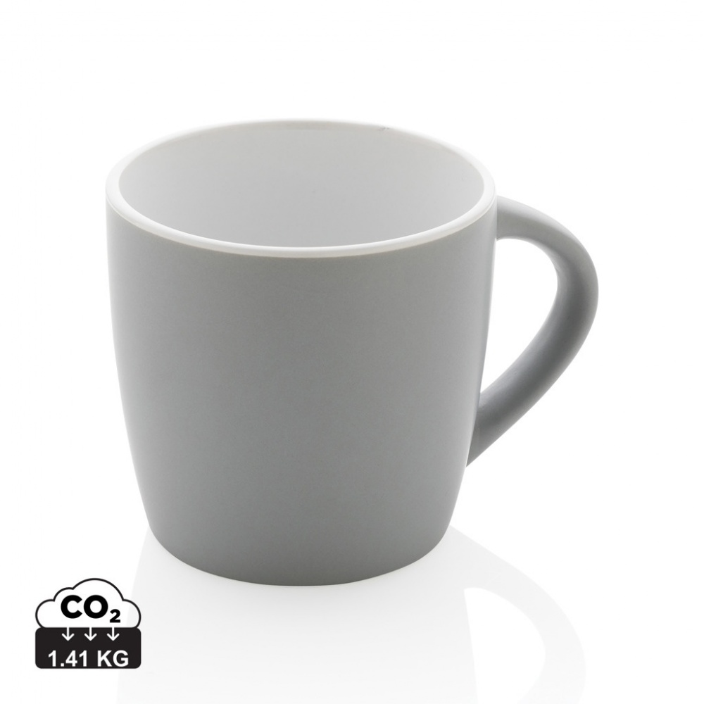 Logotrade meene foto: Värvilise sisepinnaga keraamiline kruus 300ml
