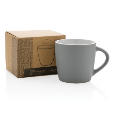 Logo trade firmakingituse pilt: Värvilise sisepinnaga keraamiline kruus 300ml