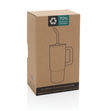 Logotrade meened pilt: Embrace deluxe roostevabast terasest termoskruus, 900 ml