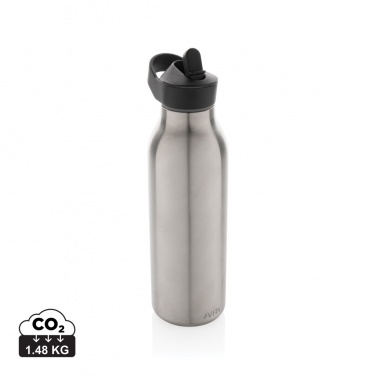 Logo trade reklaamtoote pilt: Avira Ara RCS Re-steel klappkaanega veepudel 500ml