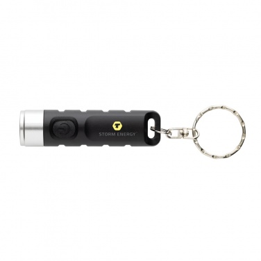 Logotrade reklaamkingituse foto: Globix RCS taaskasutatud plastist USB taaslaetav võtmehoidja taskulamp