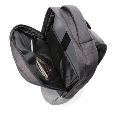 Logotrade reklaamkingid pilt: Duo värviline RPET 15,6" RFID sülearvuti seljakott PVC-vaba