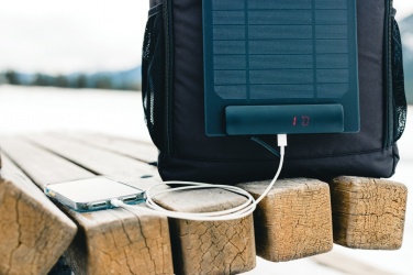 Logotrade reklaamkingitused pilt: Pedro AWARE™ RPET luksuslik seljakott 5 W päikesepaneeliga