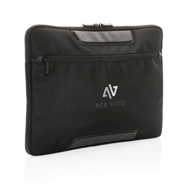 Logo trade reklaamkingi pilt: Swiss Peak AWARE™ RPET Voyager 15,6-tolline sülearvuti ümbris