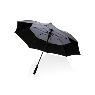 Logotrade reklaamkingituse foto: 27-tolline Impact AWARE™ RPET 190T automaatselt avatav tormikindel vihmavari