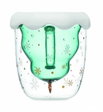 Logotrade firmakingi foto: Kaheseinaline borosilikaatkruus