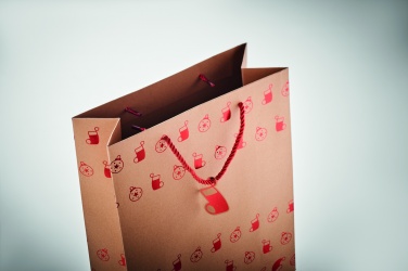 Logotrade meened pilt: Mustriga kinkepaberkott