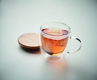 Logo trade reklaamtoote pilt: Kaheseinaline borosilikaatkruus