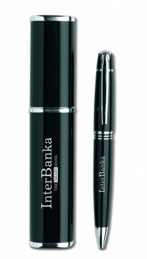 Logo trade firmakingituse pilt: Metallist keermega pastapliiats