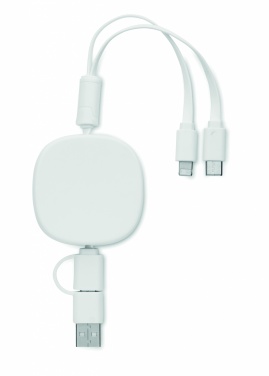 Logotrade reklaamkingitused pilt: Sissetõmmatav laadimis-USB-kaabel