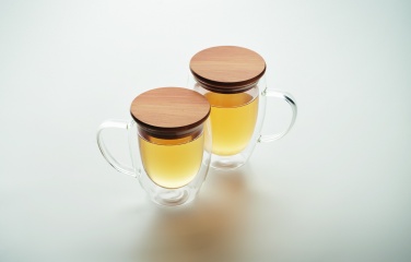 Logo trade reklaamkingi pilt: Kaheseinaline borosilikaatkruus