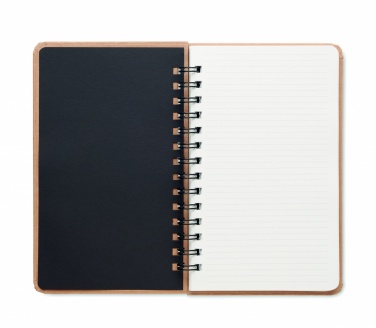 Logo trade reklaamkingituse pilt: A5 männipuu GROWNOTEBOOK™