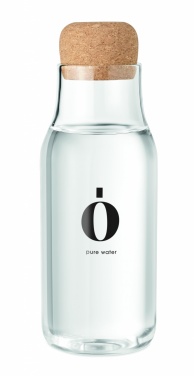 Logotrade meene foto: Klaaspudeli korgist kaas 600 ml