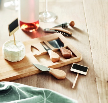 Logo trade meene pilt: Bamboo Cheese lauakomplekt Leipzig