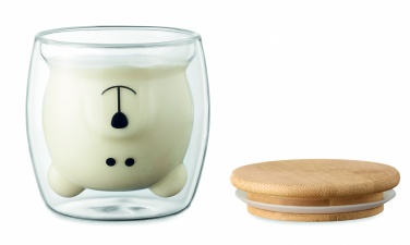 Logo trade reklaamkingituse pilt: Kaheseinaline borosilikaatkruus