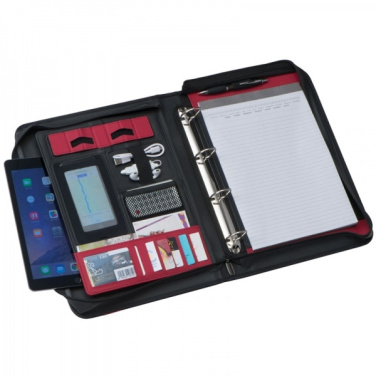 Logo trade reklaamkingituse pilt: Portfolio A4 Milwaukee tugevdatud kunstnahast