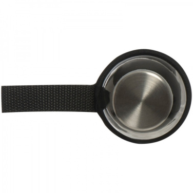 Logotrade firmakingi foto: Klaaspudel Klagenfurt roostevabast terasest korgiga 500 ml