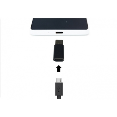 Logo trade reklaamkingi pilt: C-tüüpi/mikro-USB-adapter