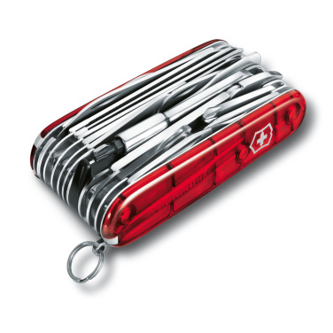 Logotrade reklaamkingitused pilt: Taskunuga SwissChamp, läbipaistev Victorinox