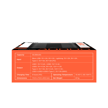 Logo trade meene pilt: Akupank SILICON POWER QX55 30000 MAH