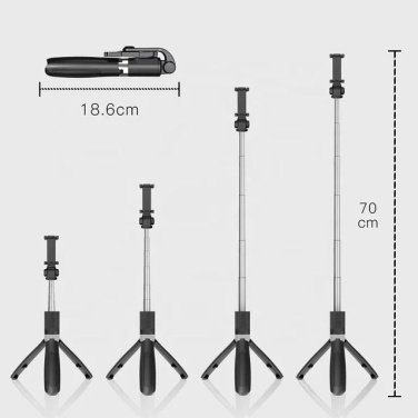 Logotrade reklaamkingituse foto: Statiiviga selfie stick, K06