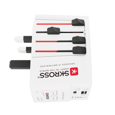 Logotrade ärikingitused pilt: SKROSS World Travel Adapter MUV 65W PD USB C kaabliga