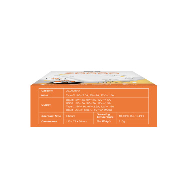 Logotrade firmakingitused pilt: Akupank Silicon Power QS58 20000 mAh
