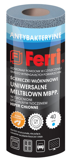 Logotrade reklaamkingituse foto: Super MELTBLOWN mittekootud puhastuslappidega rull 145021200