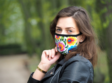 Logo trade reklaamtoote pilt: MARS PRO puuvillane mask (suurus M) koos tasku ja HEPA-filtriga 1380165
