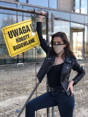 Logo trade ärikingi pilt: MARS PRO puuvillane mask (suurus M) koos tasku ja HEPA-filtriga 1380165