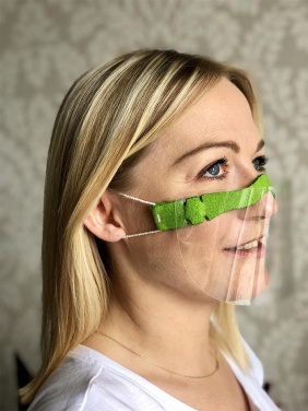 Logo trade meene pilt: HESTIA näokaitse - läbipaistev mask suu ja nina jaoks 1452162