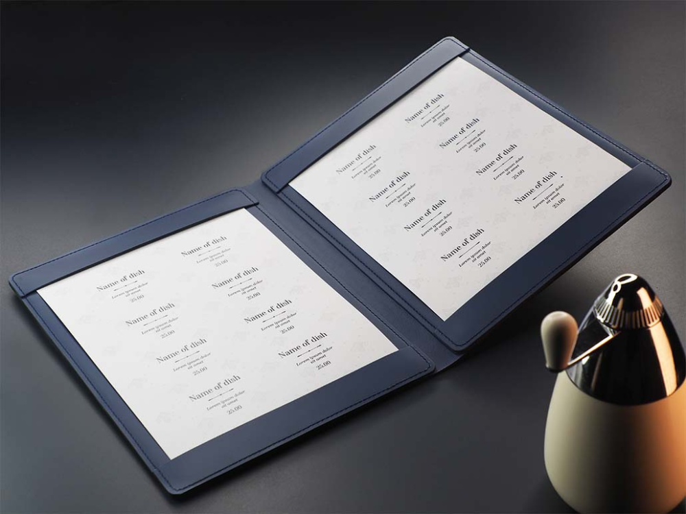 Logo trade meene pilt: Menüü kaaned Fine Dining 1061243