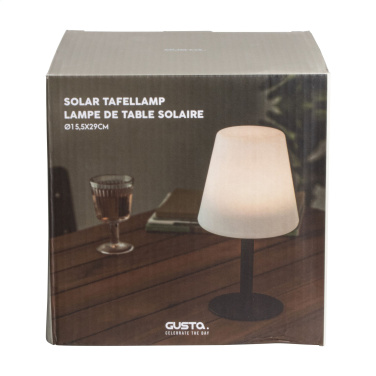 Logotrade reklaamkingid pilt: Gusta Solar laualamp