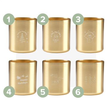 Logo trade reklaamtoote pilt: Woooshi lõhnaküünal True Wood X-Mas