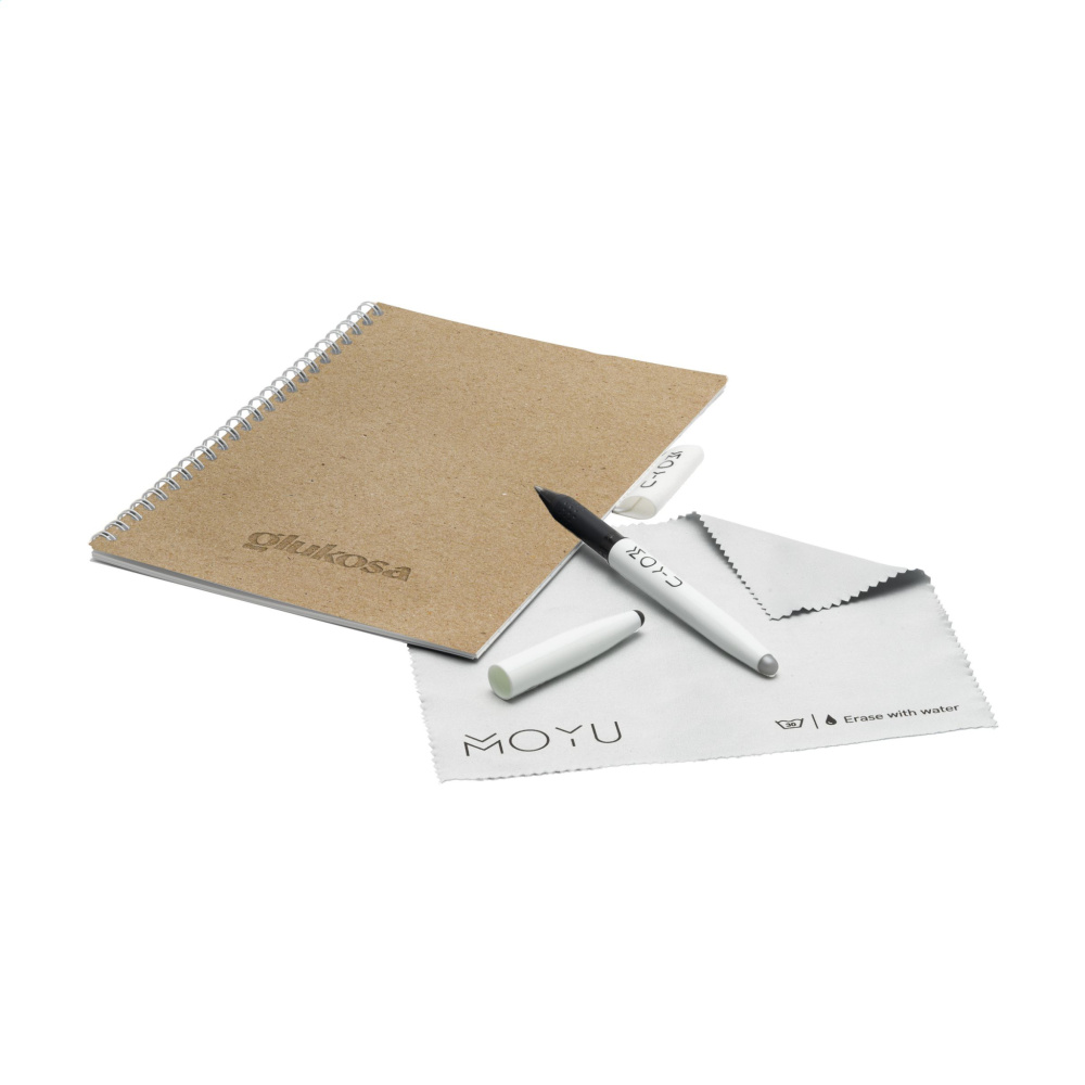Logotrade reklaamtooted pilt: MOYU kustutatav kivipaberist märkmik CraftCover 18 lk