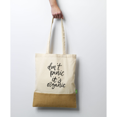 Logotrade ärikingituse foto: Combi Organic Shopper kott (160 g/m²).