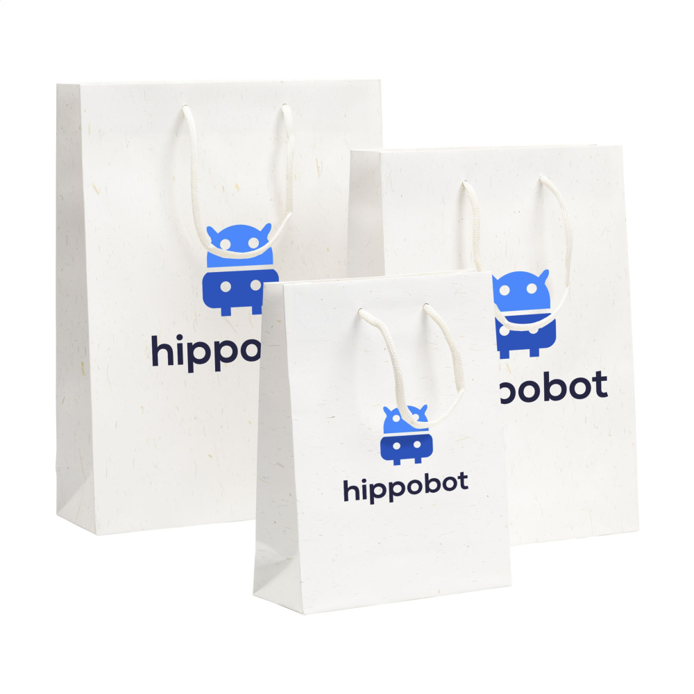 Logotrade ärikingid pilt: Õlgkiududega taaskasutatud Leaf It Bag (180 g/m²) M