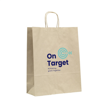 Logo trade reklaamtoote pilt: Leaf It Bag taaskasutatud murupaber (90 g/m²) M