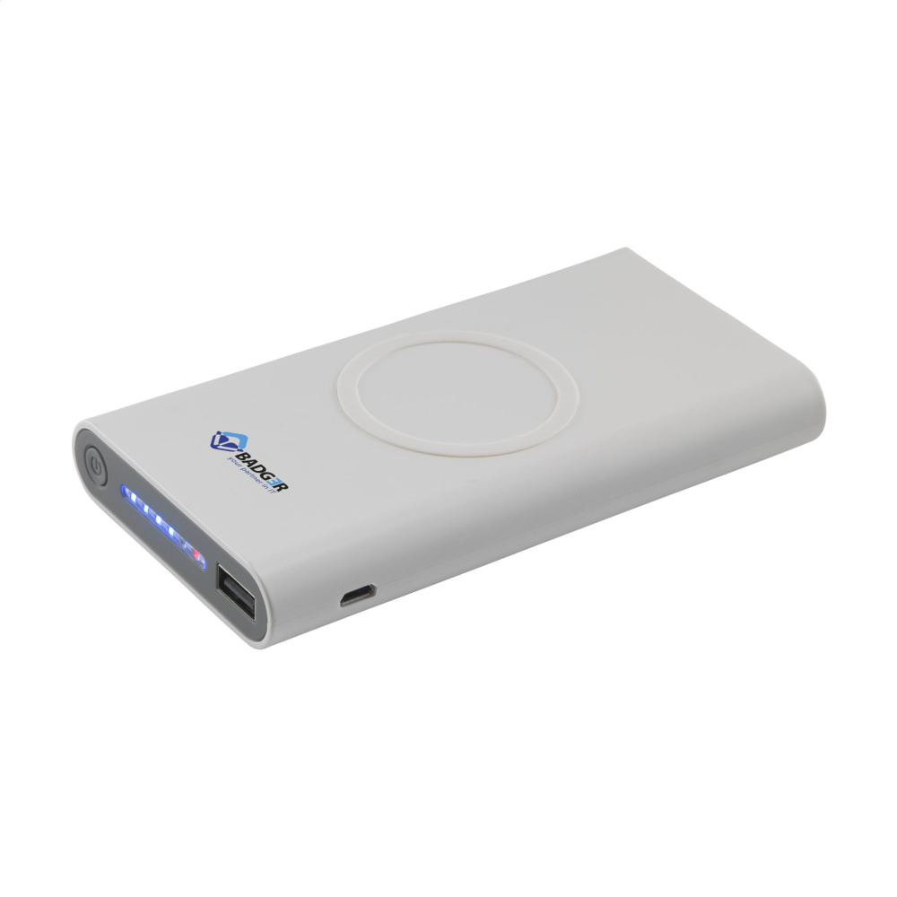 Logotrade reklaamkingituse foto: Juhtmeta Powerbank 8000 C juhtmevaba laadija