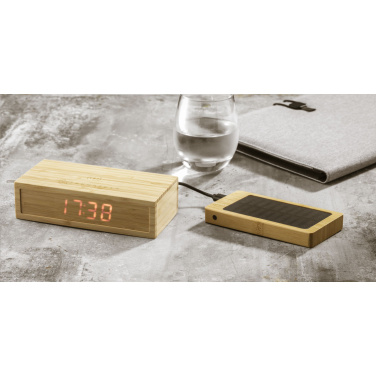 Logotrade firmakingid pilt: Solar Powerbank 8000+ juhtmevaba laadija