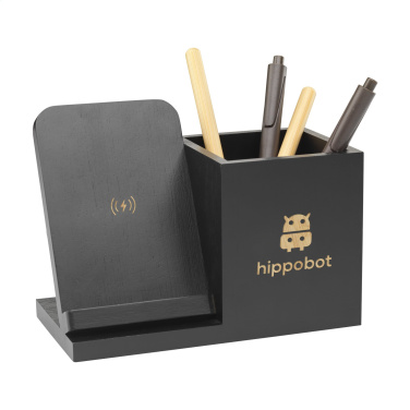 Logotrade reklaamkingitused pilt: Bamboo Boss 15W laadija/pliiatsihoidja