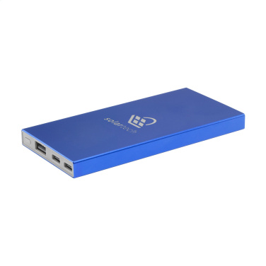 Logotrade reklaamkingitused pilt: Tecco GRS Recycled Alu Powerbank 5000 välislaadija