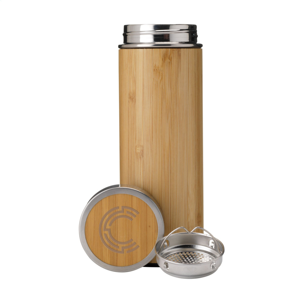 Logotrade reklaamkingid pilt: Osaka 360 ml bambusest termopudel/termotass