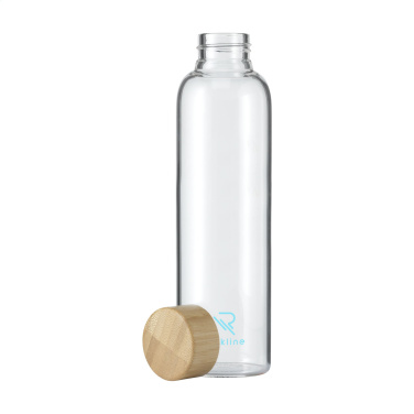 Logo trade reklaamtoote pilt: Senga Glass Bamboo 500 ml joogipudel