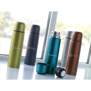 Logo trade reklaamkingid foto: Frosted Bottle RCS Recycled Steel 500 ml termopudel