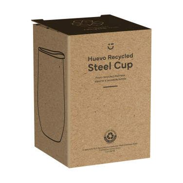 Logo trade reklaamkingituse pilt: Huevo RCS Recycled Steel Cup 350 ml termotass