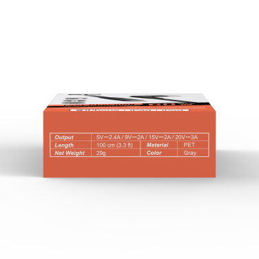 Logotrade reklaamtooted pilt: ANDMEEDASTUSKAABEL Boost Link nailon LK50CL Type C Lightning