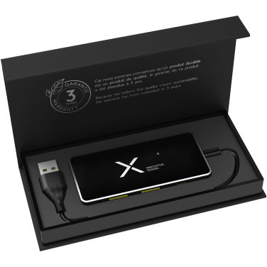 Logo trade reklaamtoote pilt: SCX.design H20 8-ühes USB-jaotur kahe sisendi ja 6-pordiga